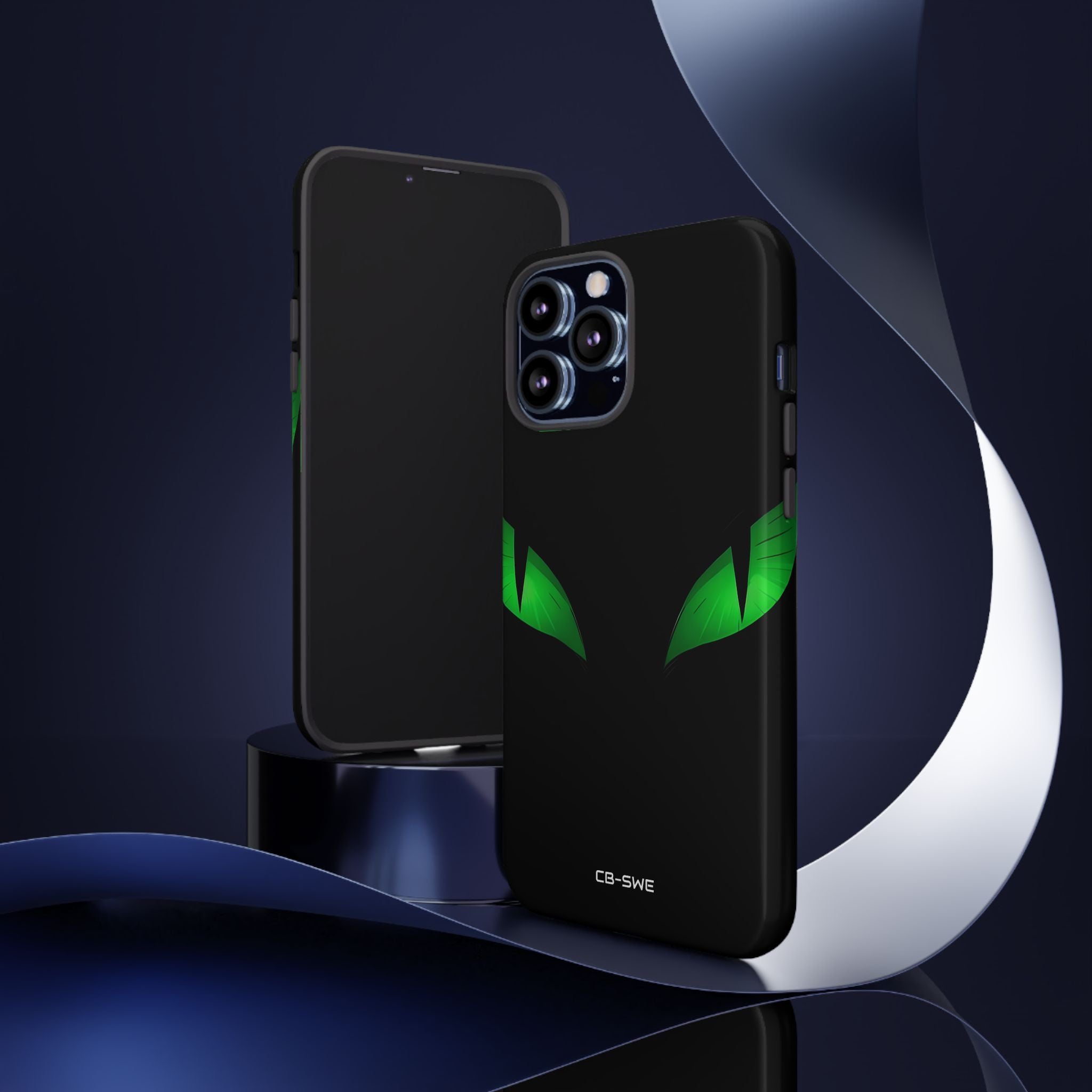 Mystical Green Gaze - iPhone Case