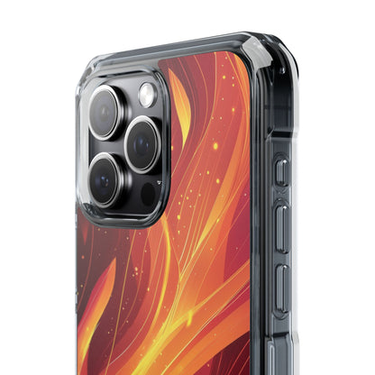 Flaming Flow iPhone 15 Pro Max Case - Impact