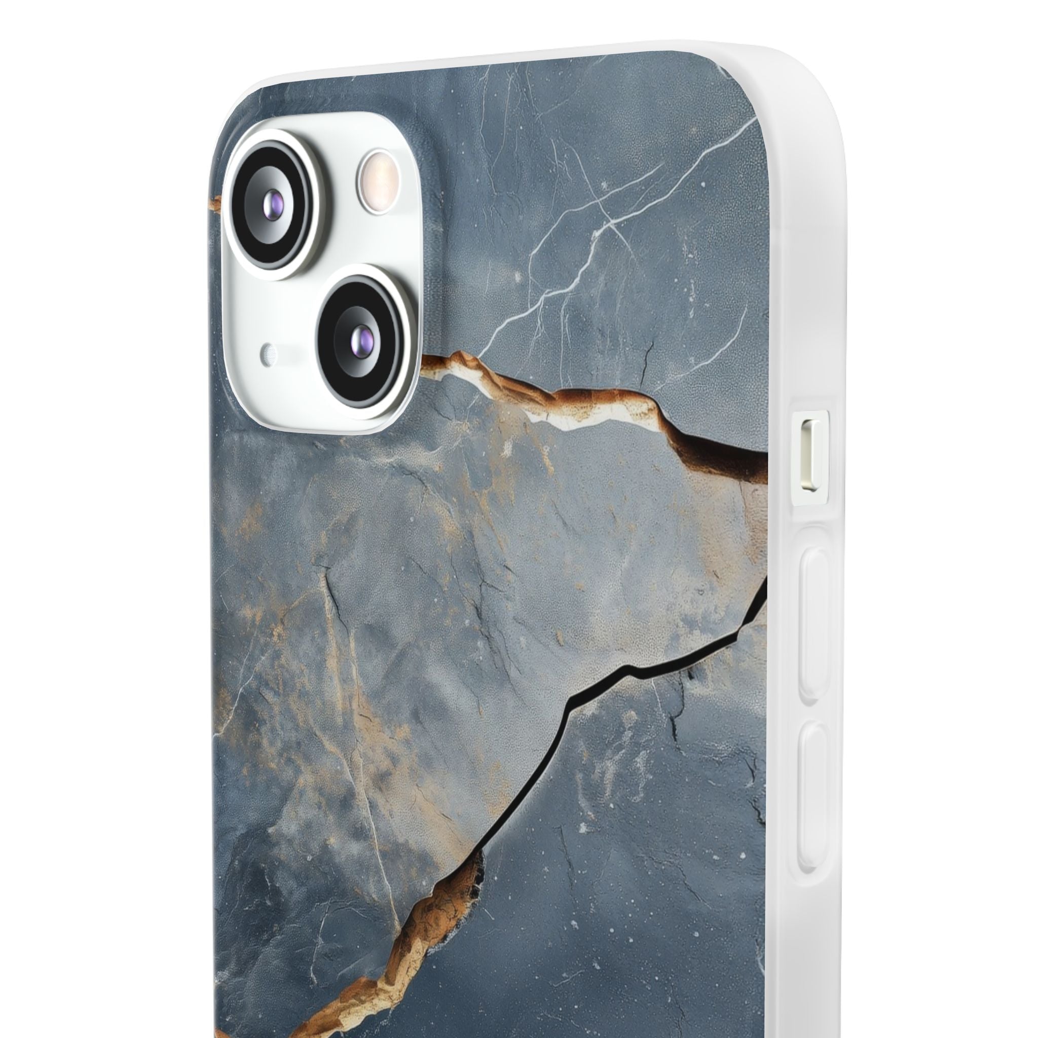 Jagged Vein Navy iPhone 13 - Soft