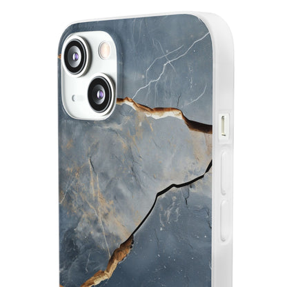 Jagged Vein Navy iPhone 13 - Soft