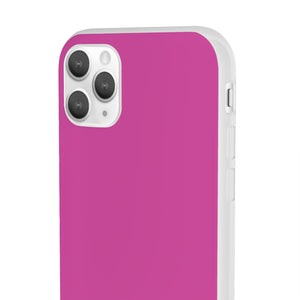 Hot Magenta | Handyhülle für iPhone (Flexible Hülle)