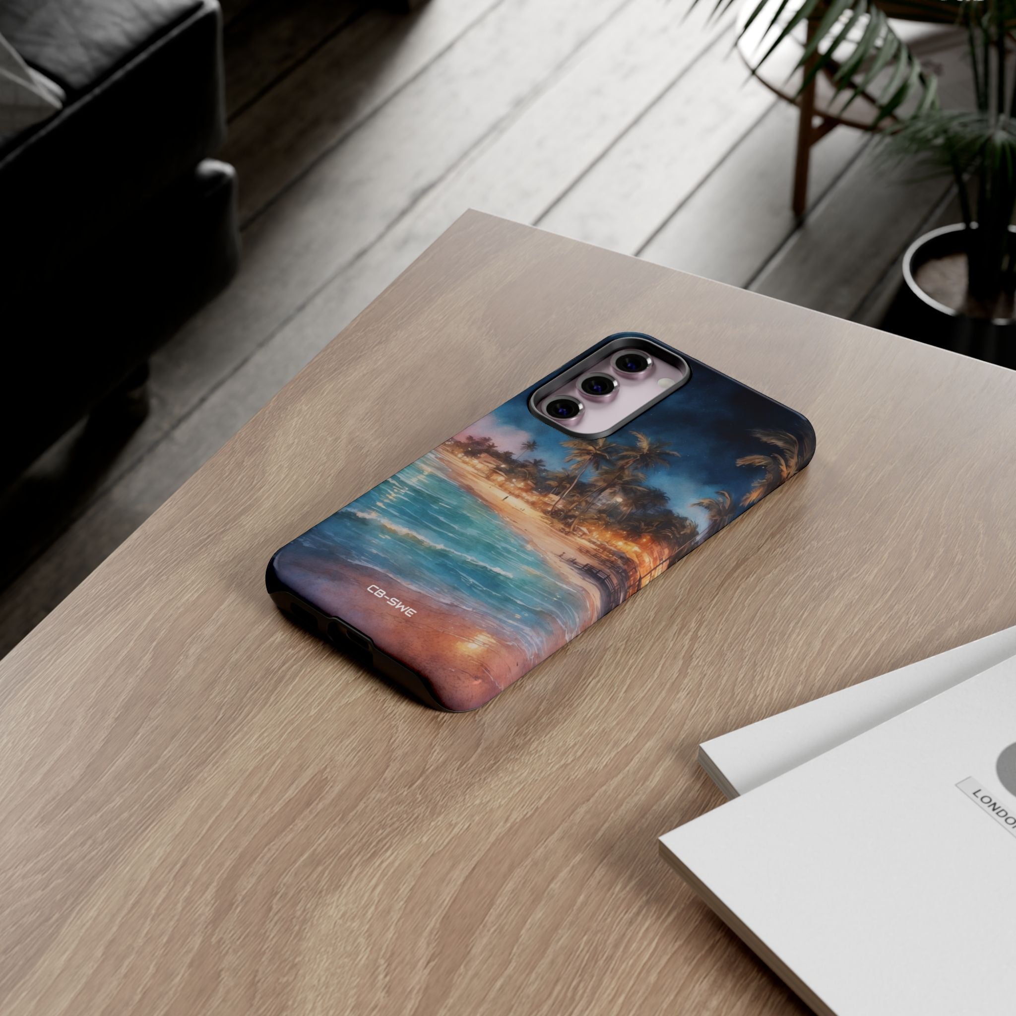 Moonlight Dances Water - Samsung Case