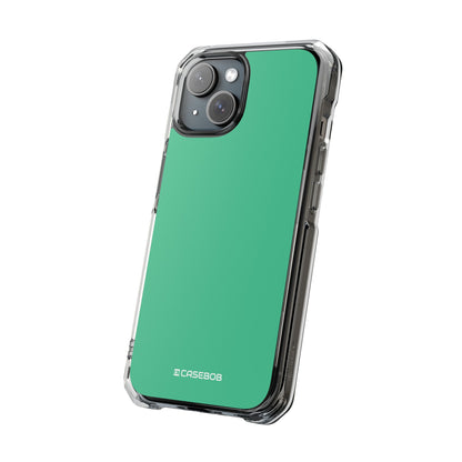 Ocean Green - Clear Impact Case for iPhone