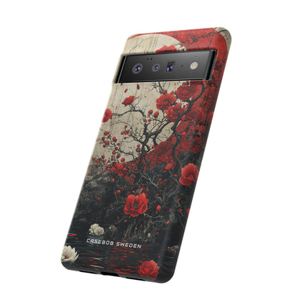 Zen Blossoms in Moonlight Google Pixel 6 - Tough Phone Case