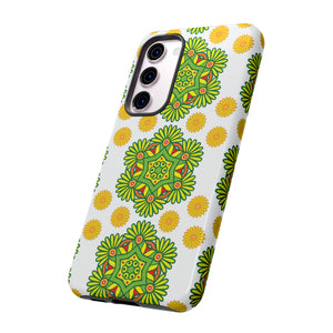 Lime Mandela - Protective Phone Case