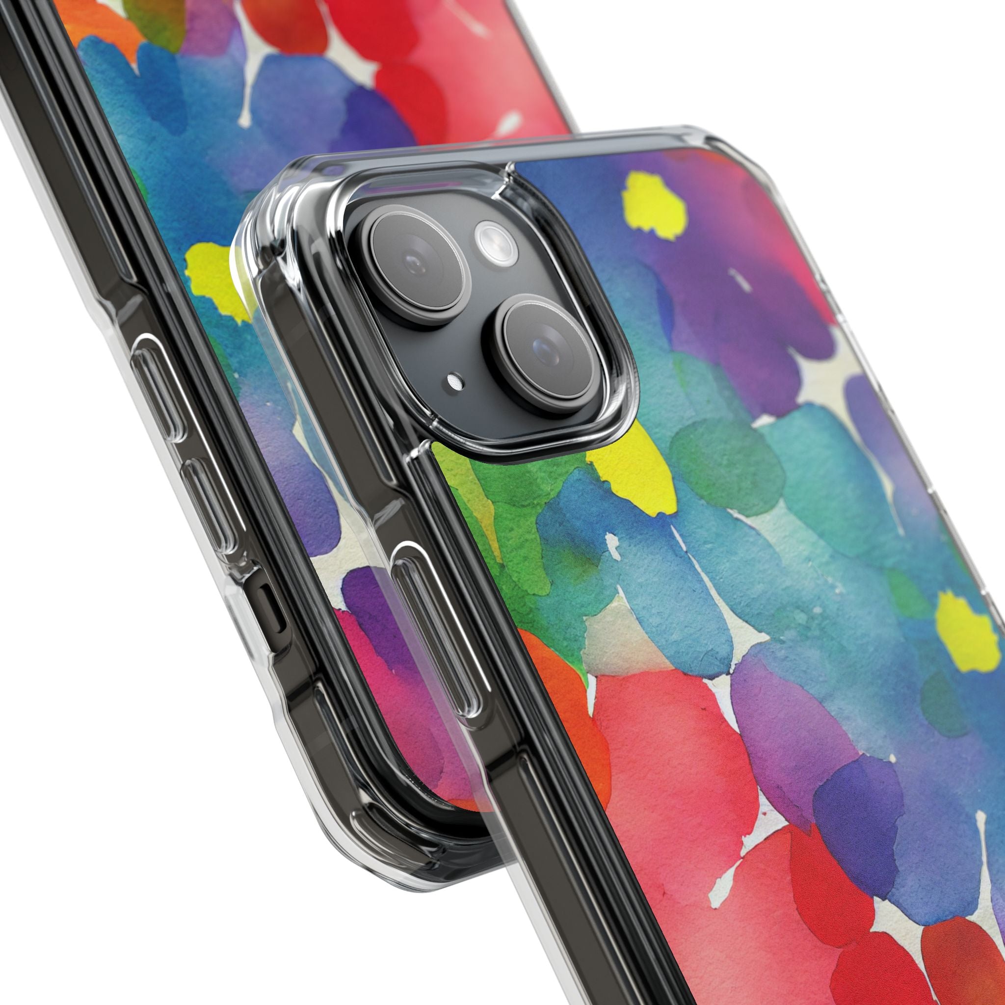 Fluid Color Petals iPhone Case - Impact