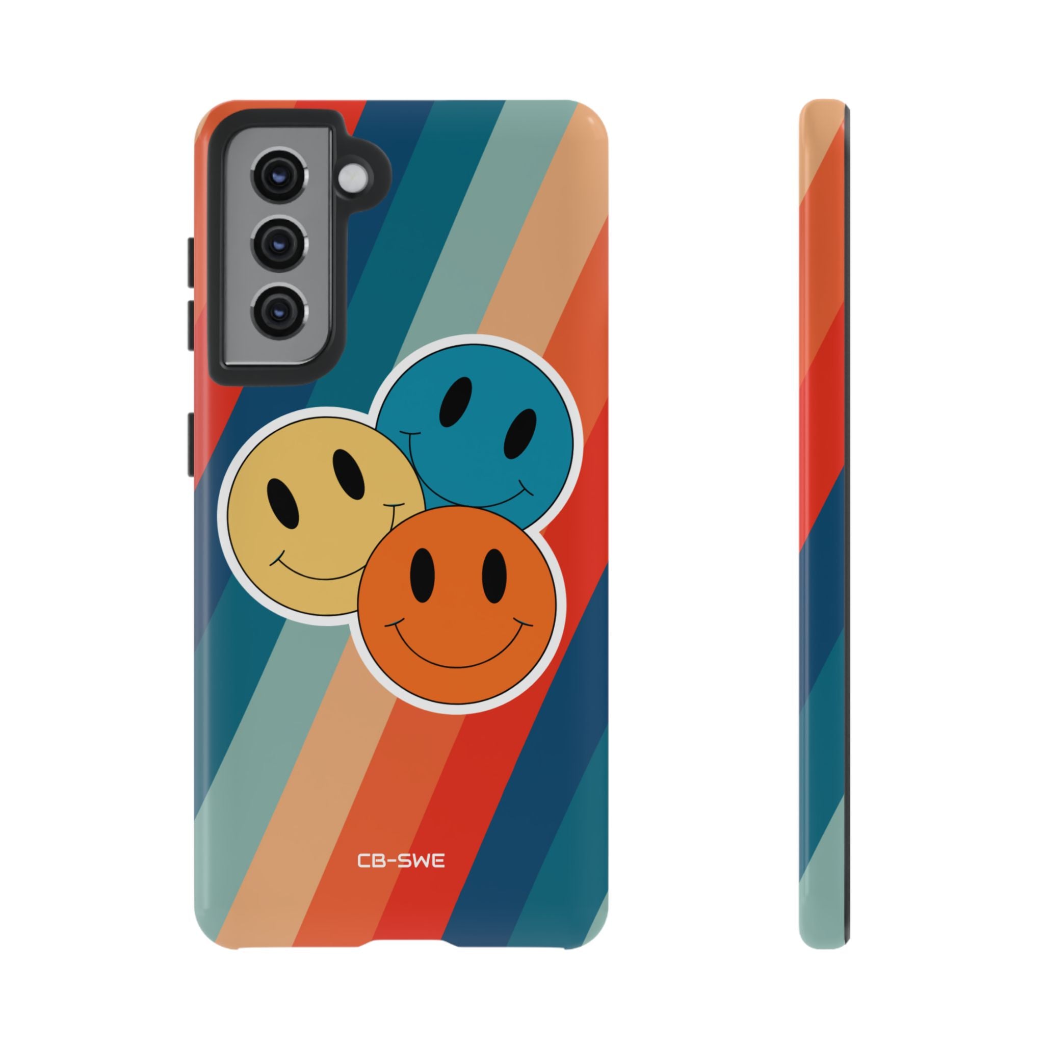 Retro Smiley Harmony - Samsung Case