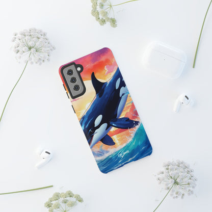 Orca Leaps Joyfully - Samsung Case