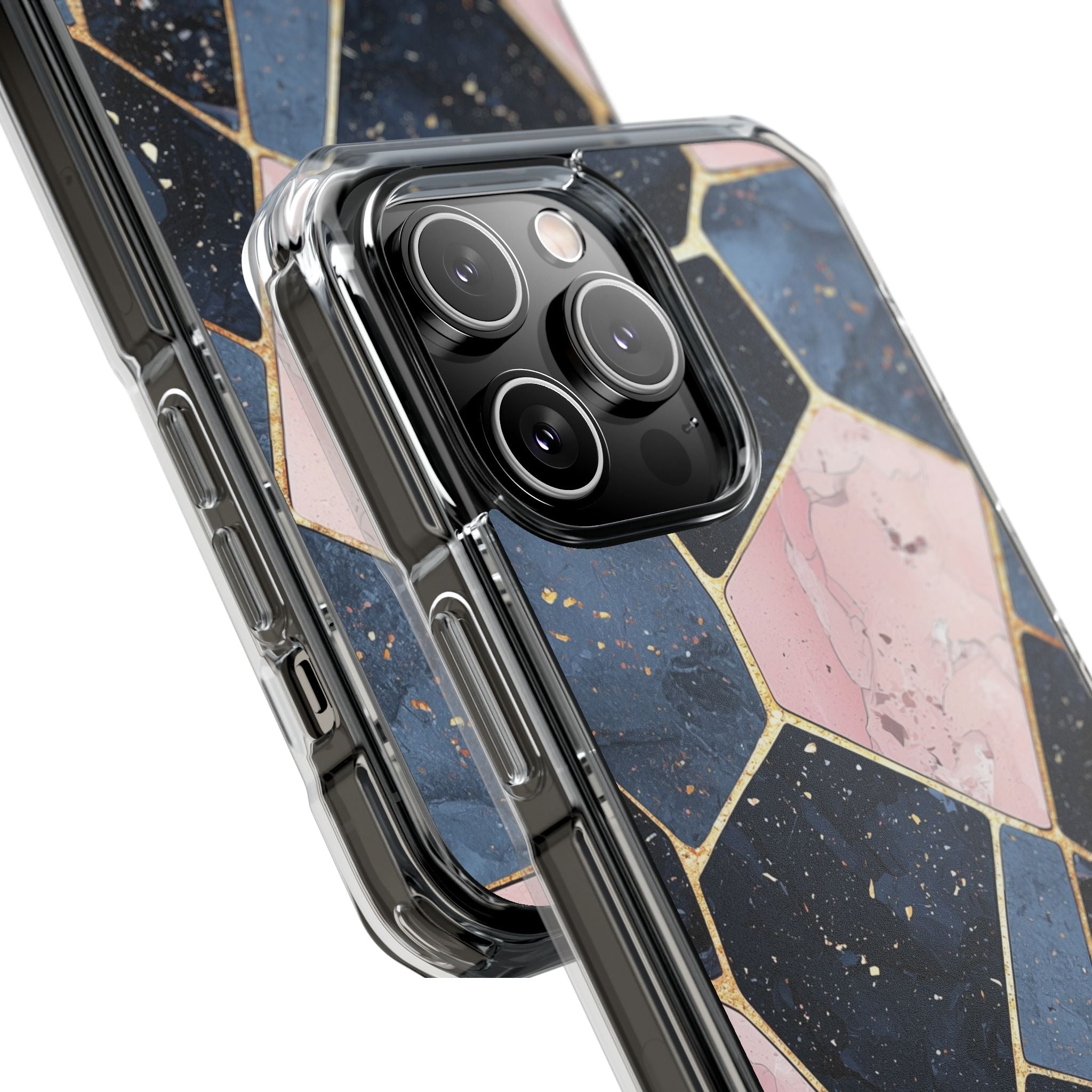 Golden Mosaic iPhone 14 Pro Max Case - Impact