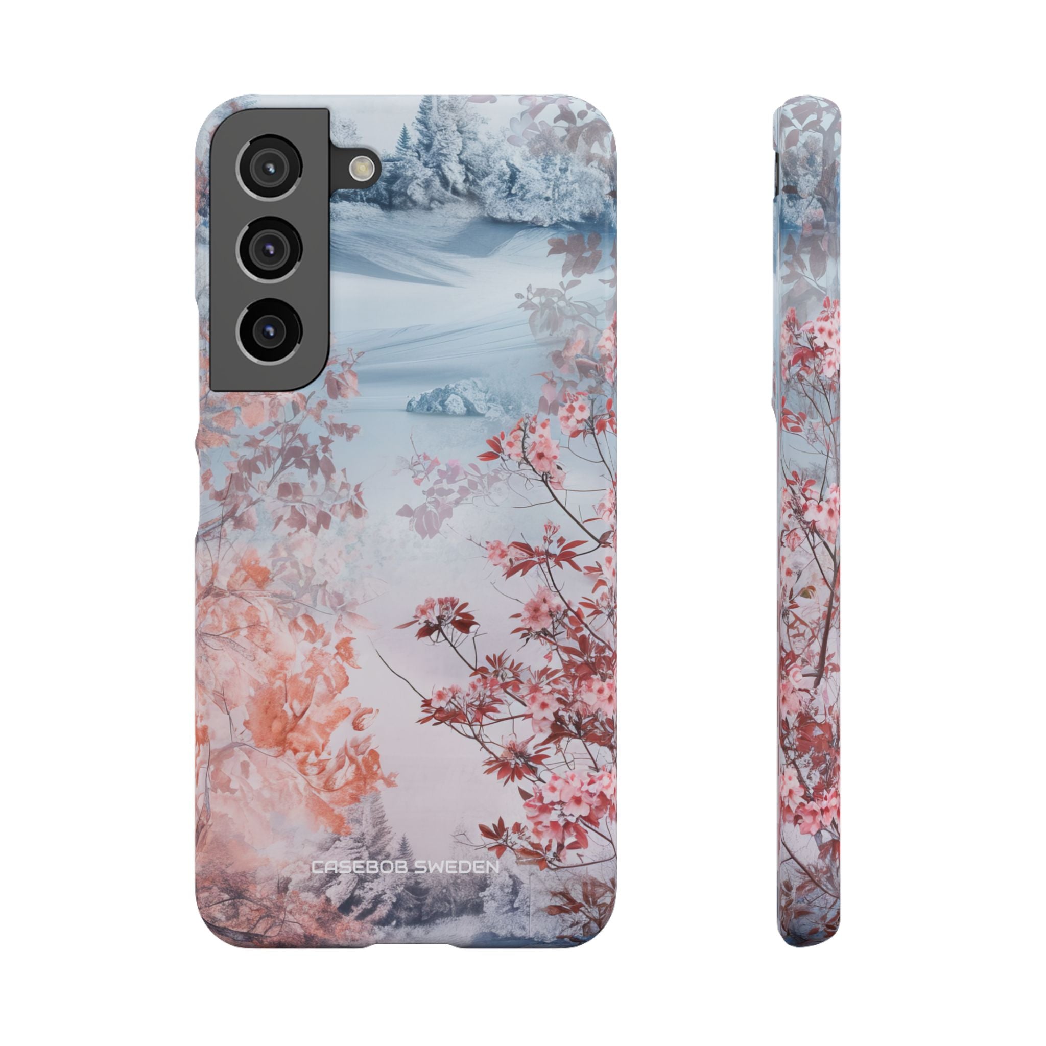 Floral Serenity Case - Slim Samsung S22 Phone Case