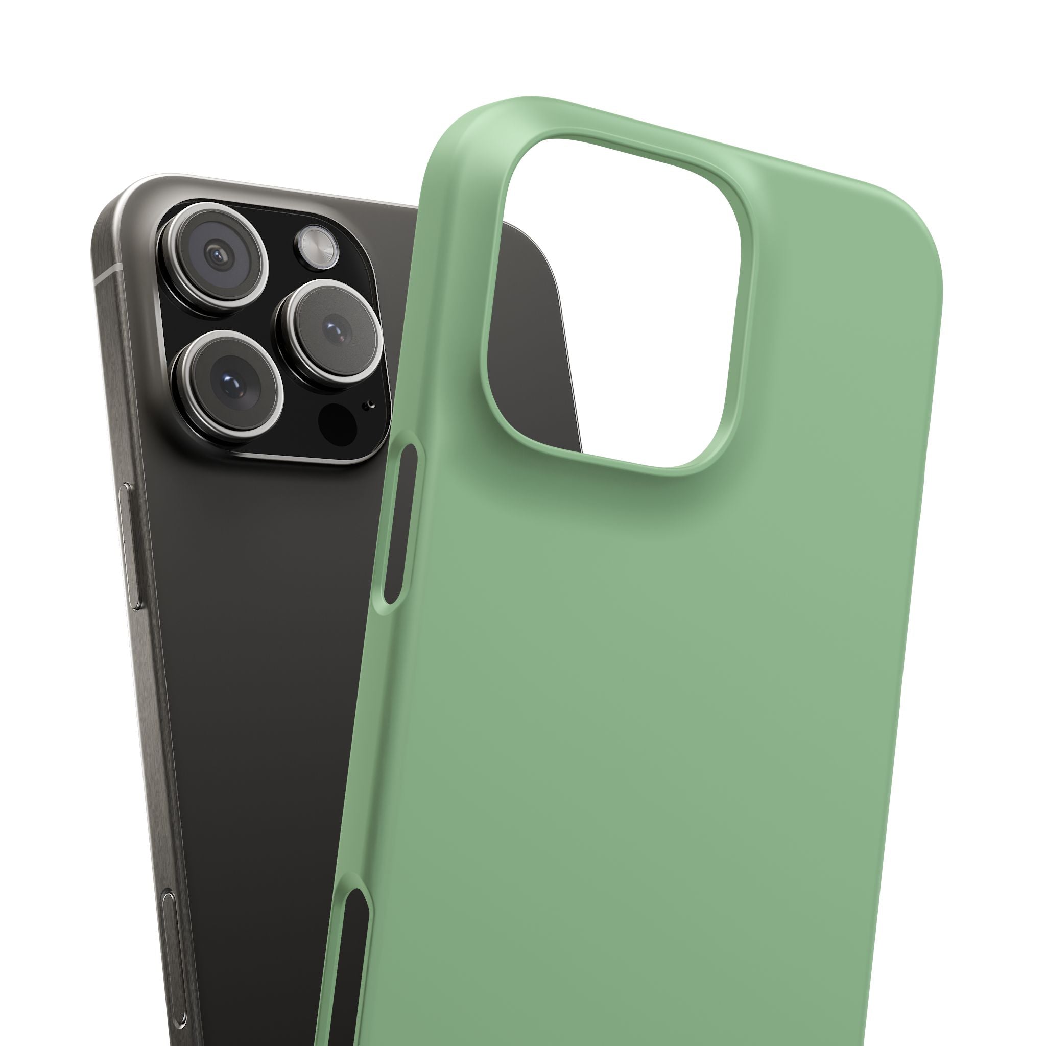 Dark Sea Green iPhone 16 - Slim Phone Case