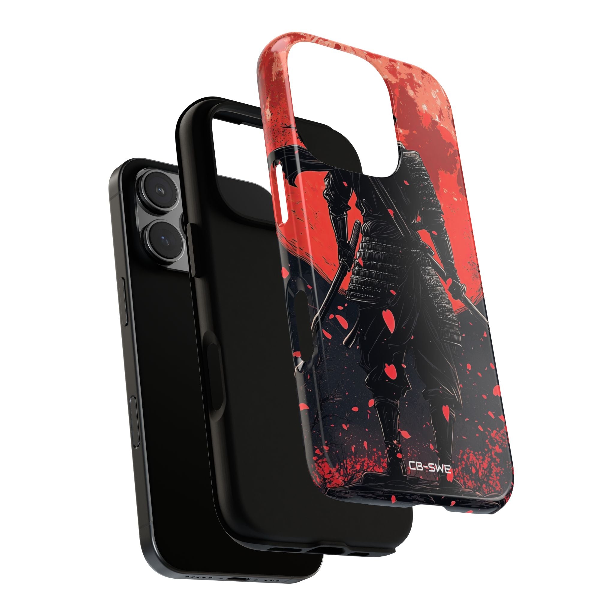 Ninja Faces Moon - iPhone Case