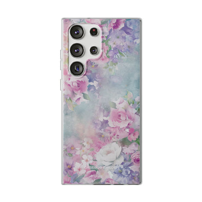 Dreamy Floral Watercolor - Flexi Samsung S23 Phone Case