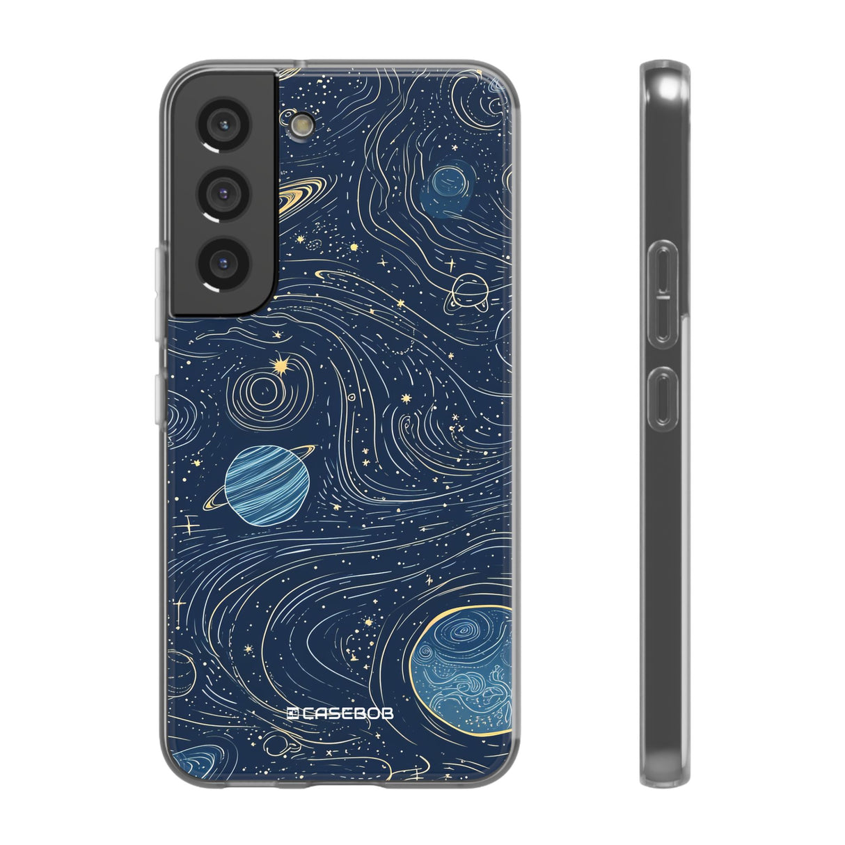 Cosmic Whimsy | Flexible Handyhülle für Samsung Galaxy