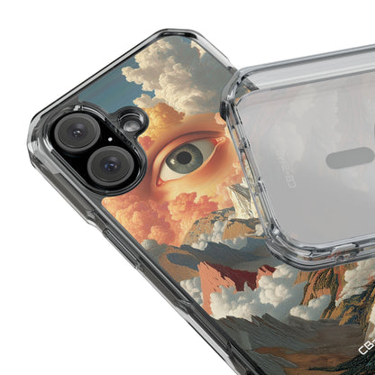 Eye Reflects Mountains iPhone Case - Impact