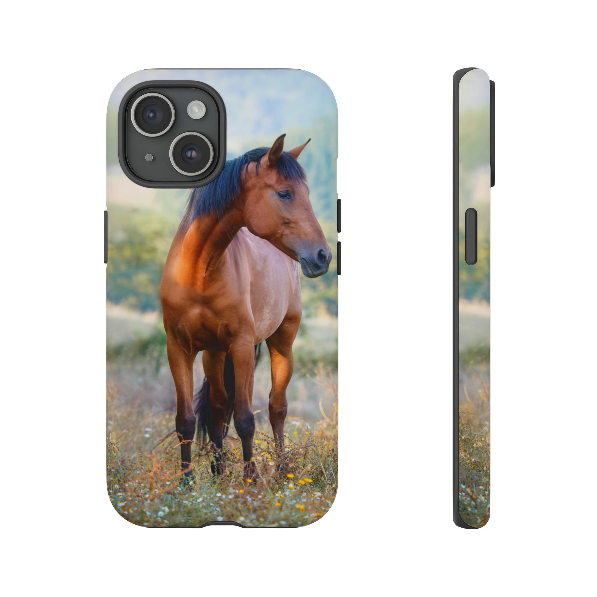 Chestnut Thoroughbred - Protective Phone Case