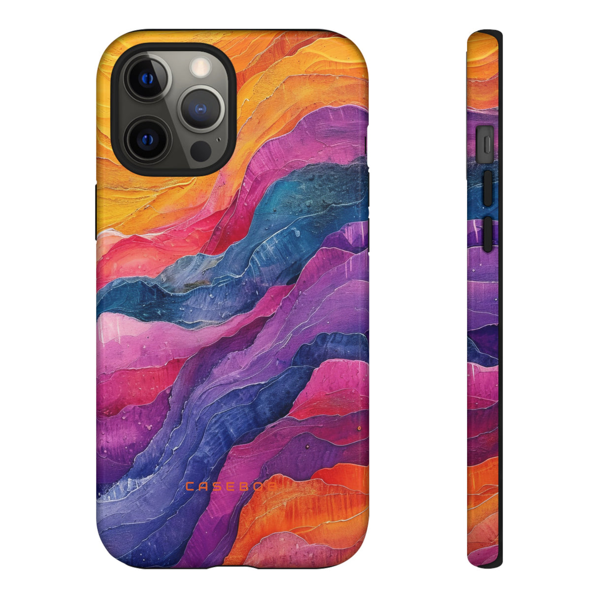 Pastel Wave Serenity - Protective Phone Case