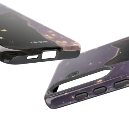 Whimsical Cat Soars - Samsung Case