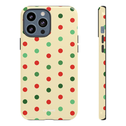 Colorful Dots Dance - iPhone Case