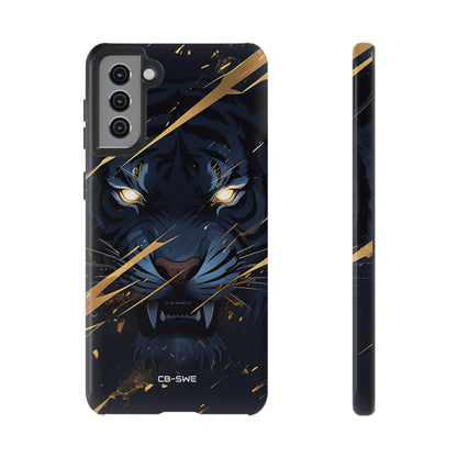 Tiger's Glowing Gaze - Samsung Case