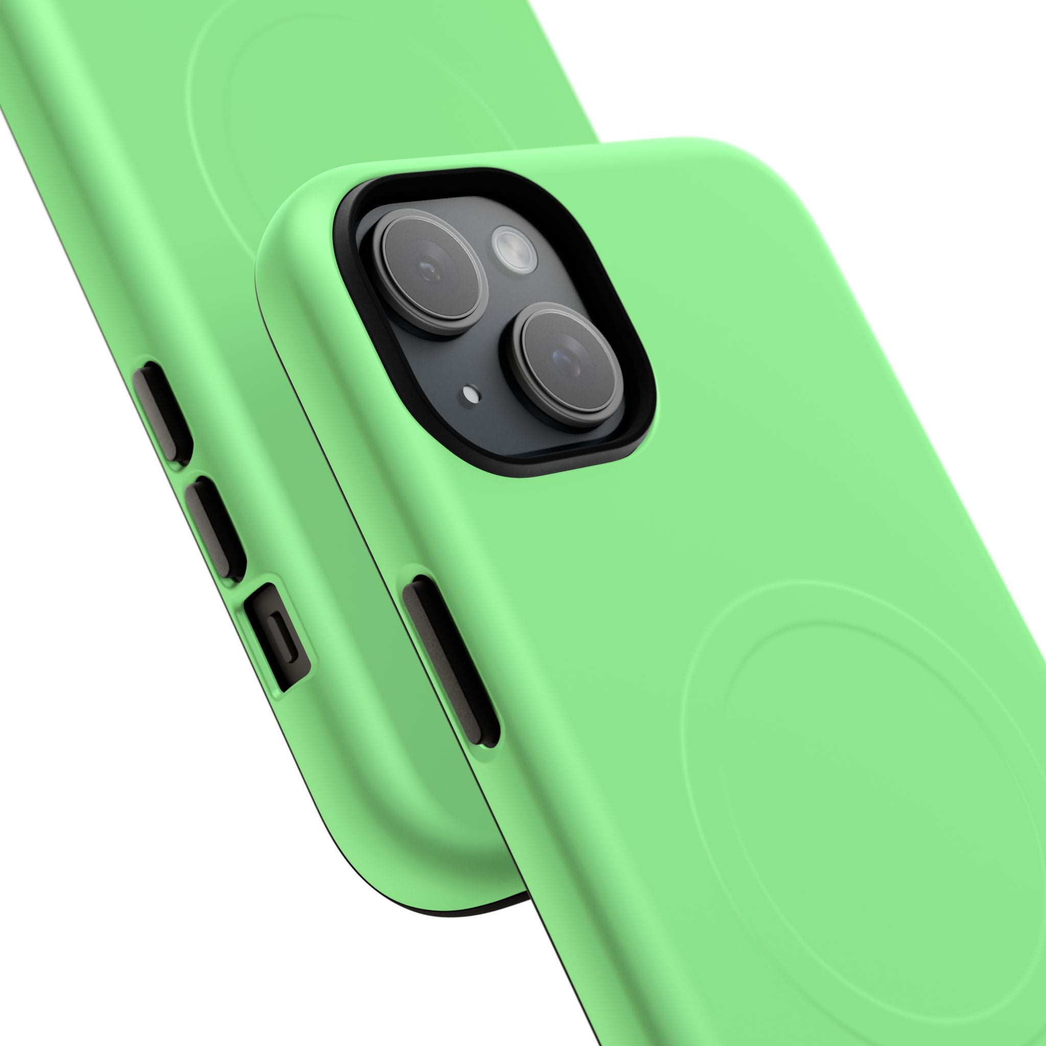 Pale Green iPhone 15 | Tough+ Phone Case