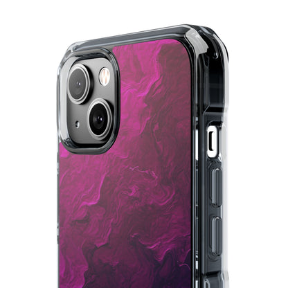 Violet Swirl iPhone 14 Case - Impact