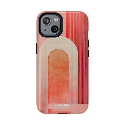 Crimson Arches iPhone 14 Case - Tough+