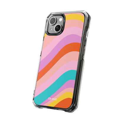 Fluid Color Waves iPhone Case - Impact