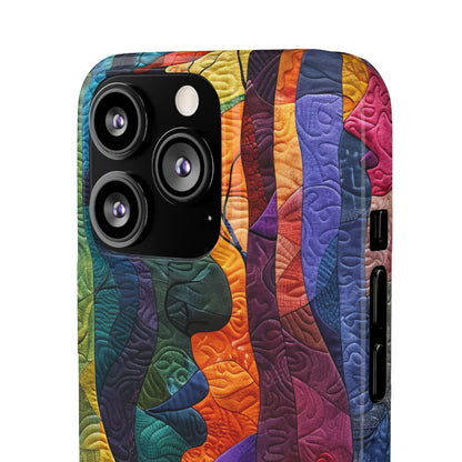 Interwoven Vibrance | Slim Phone Case for iPhone