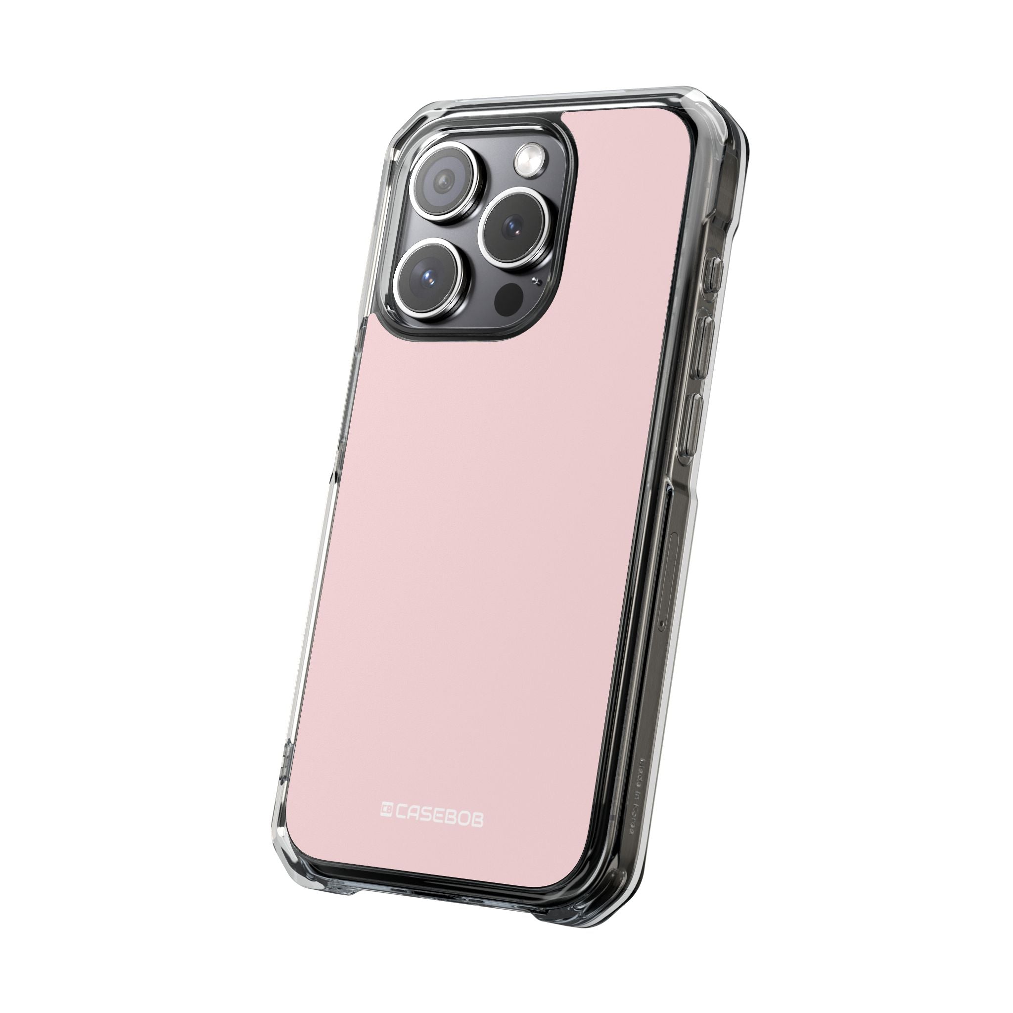 Pale Pink - Clear Impact Case for iPhone