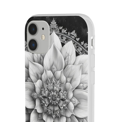 Celestial Mandala Harmony | Flexible Phone Case for iPhone