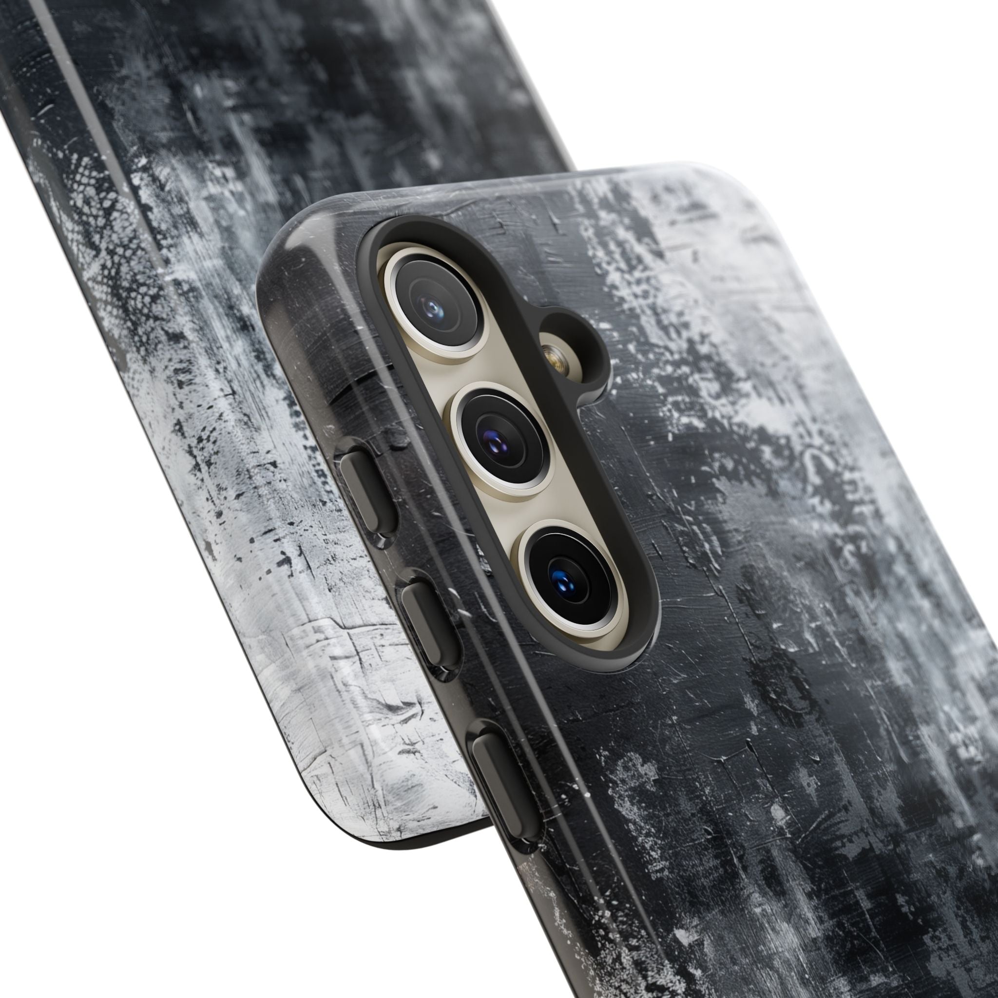 Textured Blackscape Samsung S24 Case - Tough