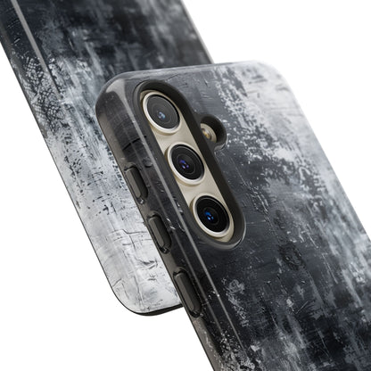 Textured Blackscape Samsung S24 Case - Tough