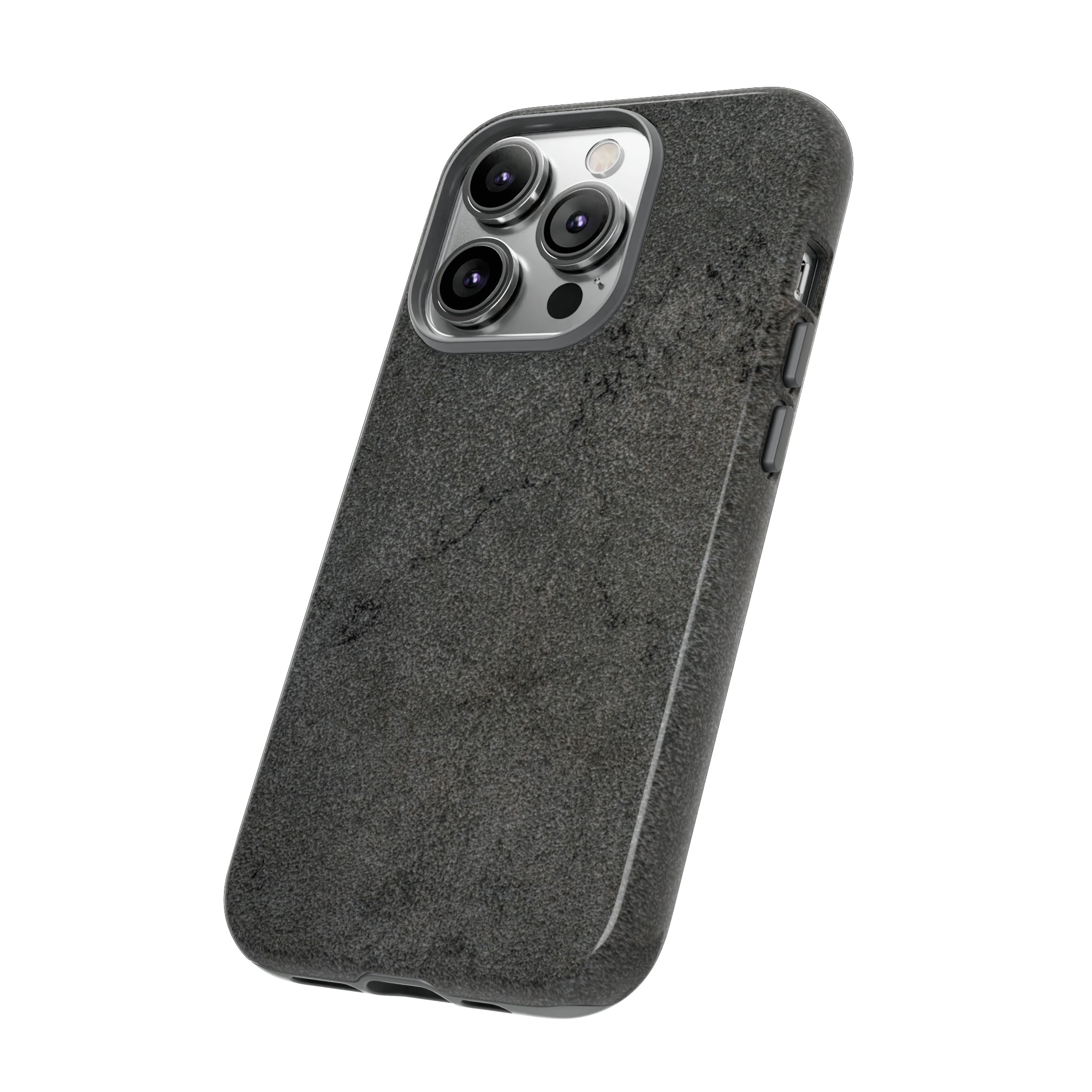 Steel Grey Granite - Protective Phone Case