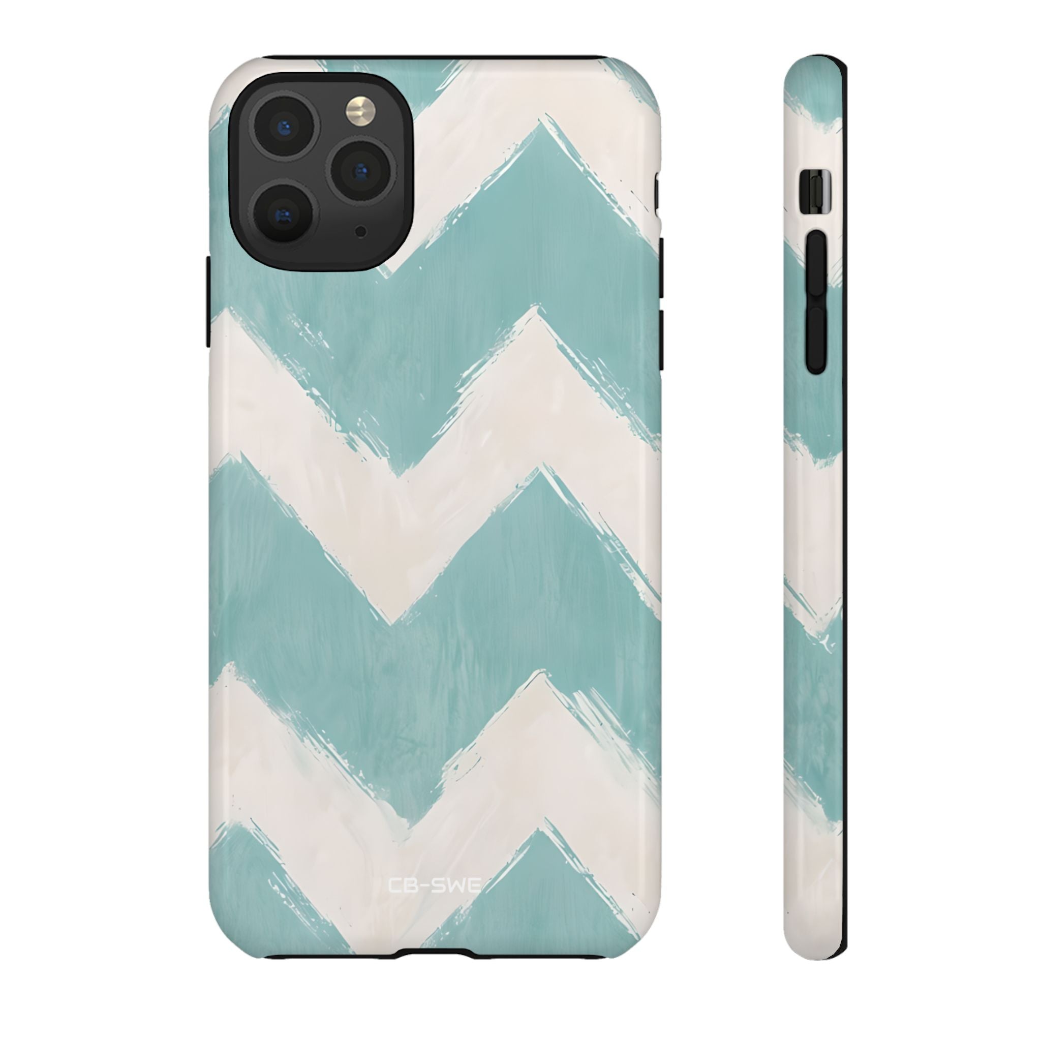 Zigzag Pastel Harmony - iPhone Case