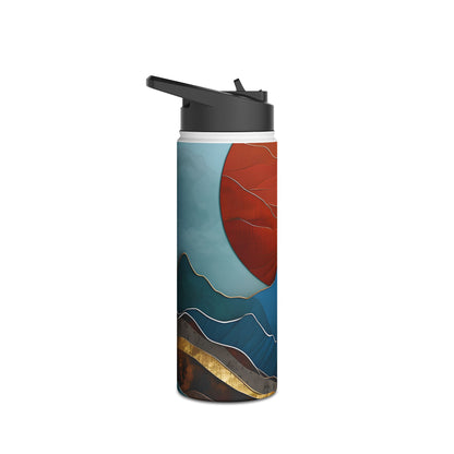 Solar Flame - Stainless Steel Water Bottle