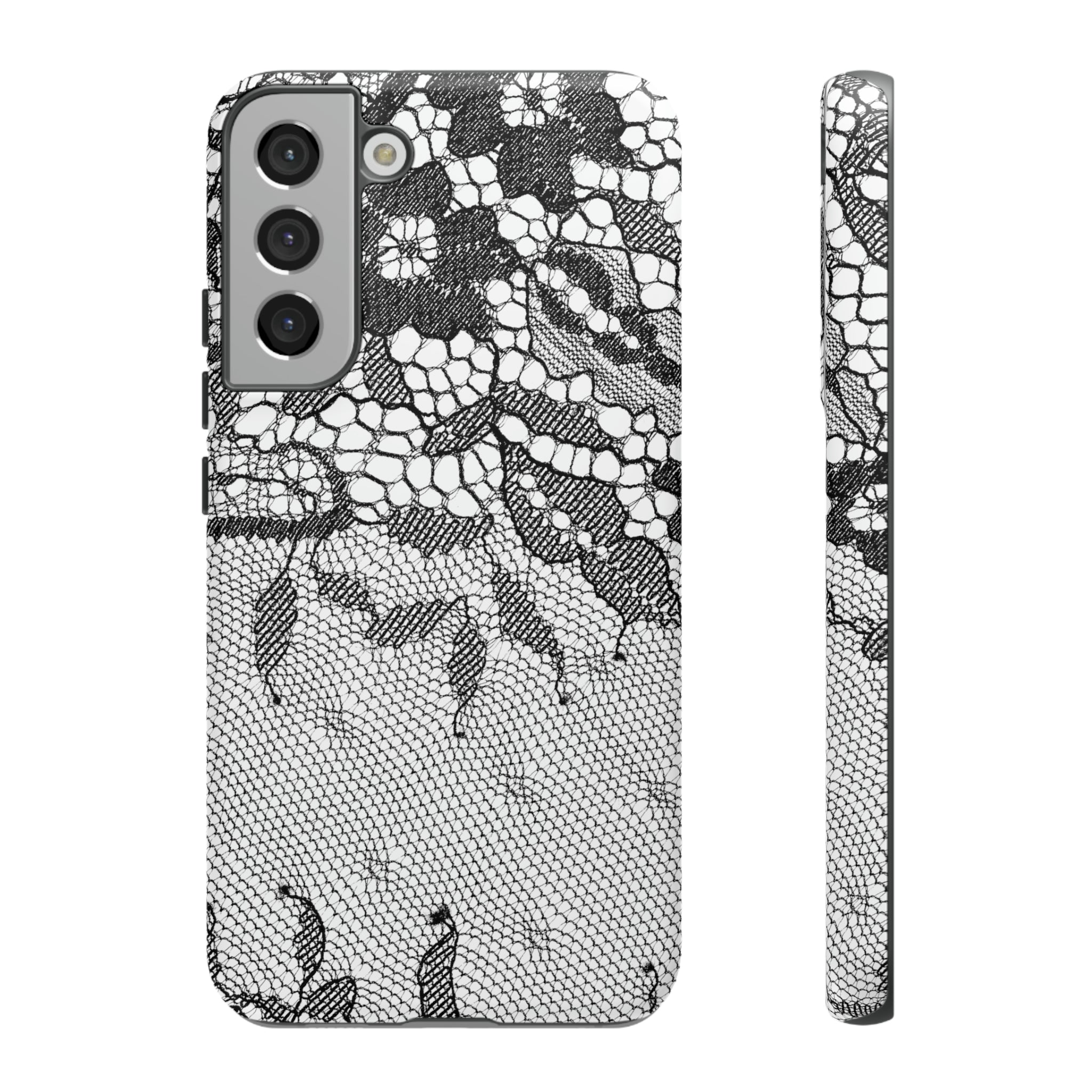 Roconda Gothic Flower - Protective Phone Case