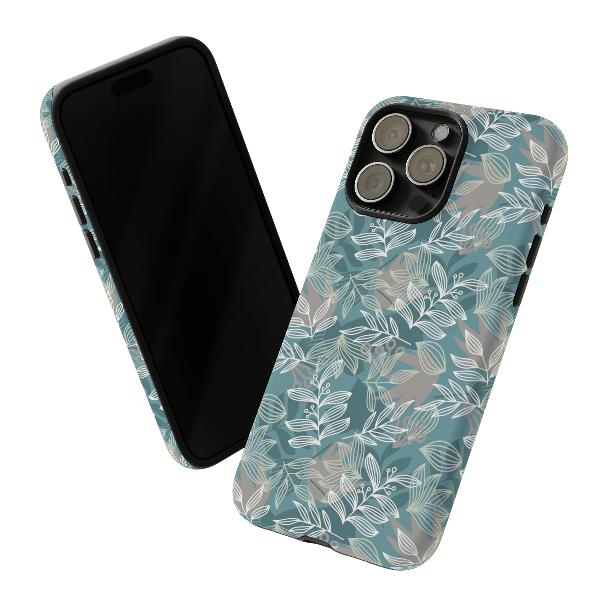 Leaf Mint - Protective Phone Case