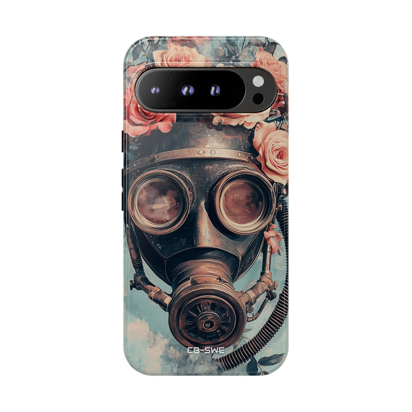 Roses Embrace Mask - Google Pixel Case