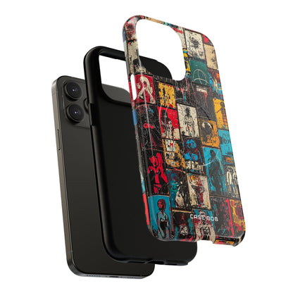 Figured Grid iPhone 14 Pro Max Case - Tough+