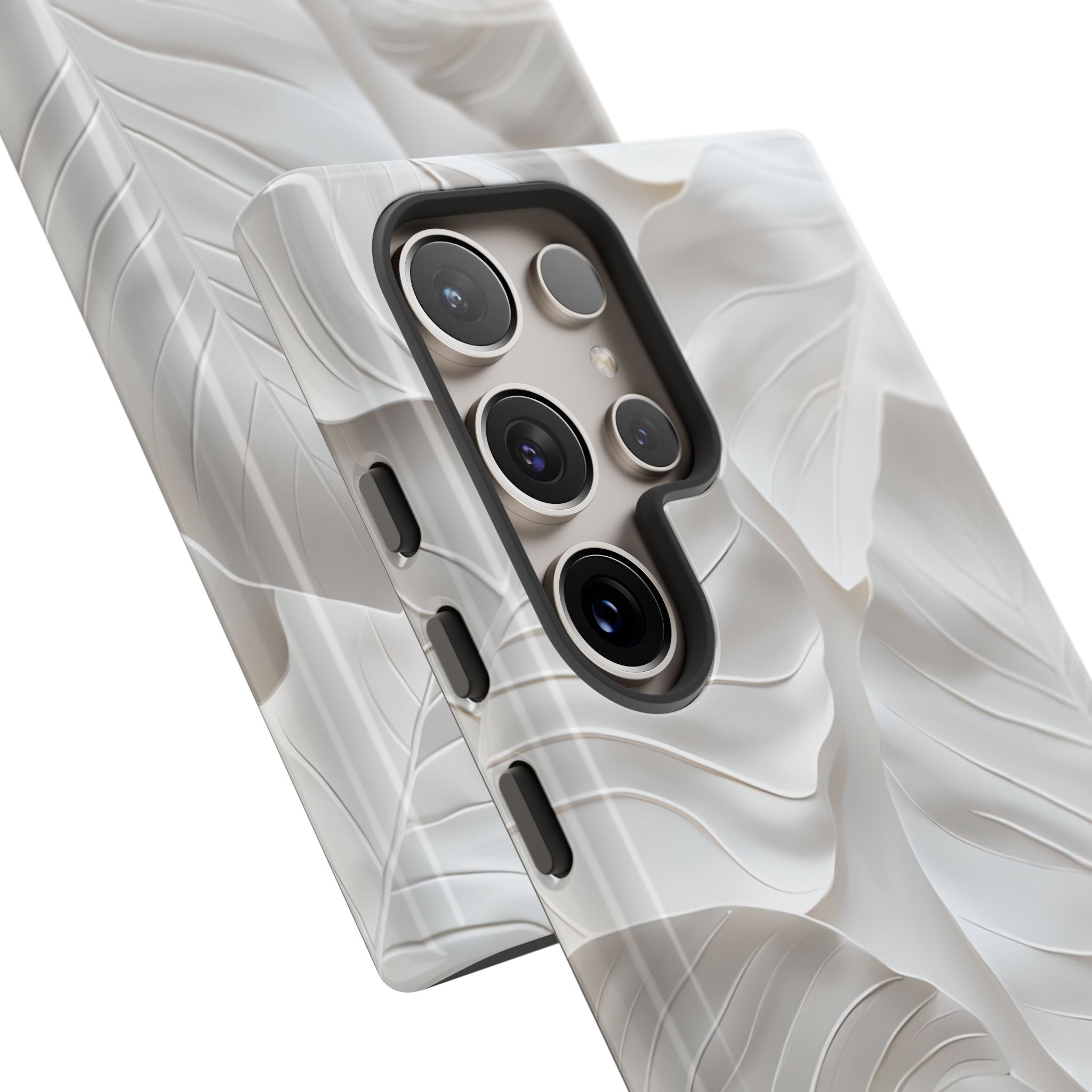 Elegant Leaf Relief - Samsung Case