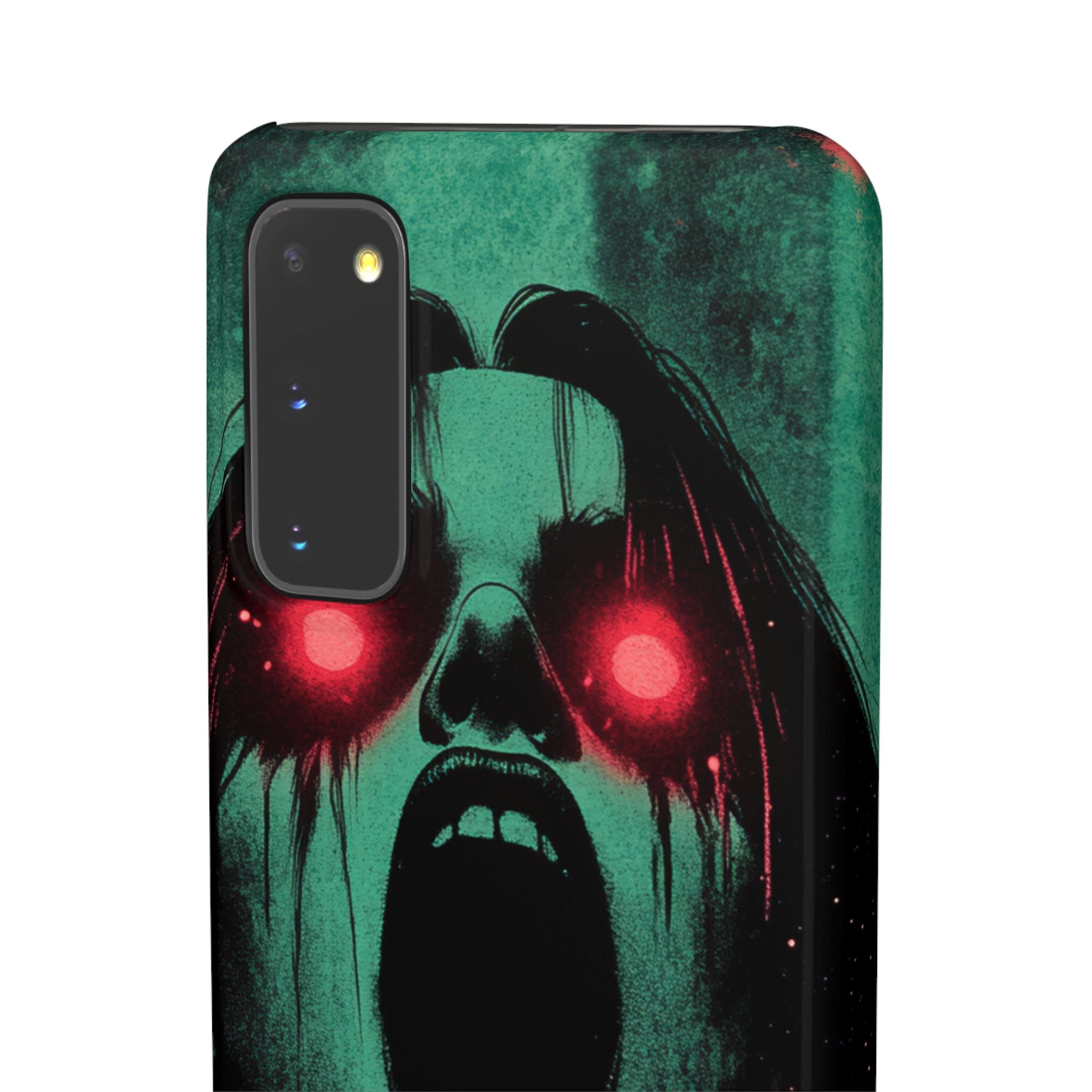 Haunting Glow of Gothic Eyes Samsung S20 - Slim Phone Case