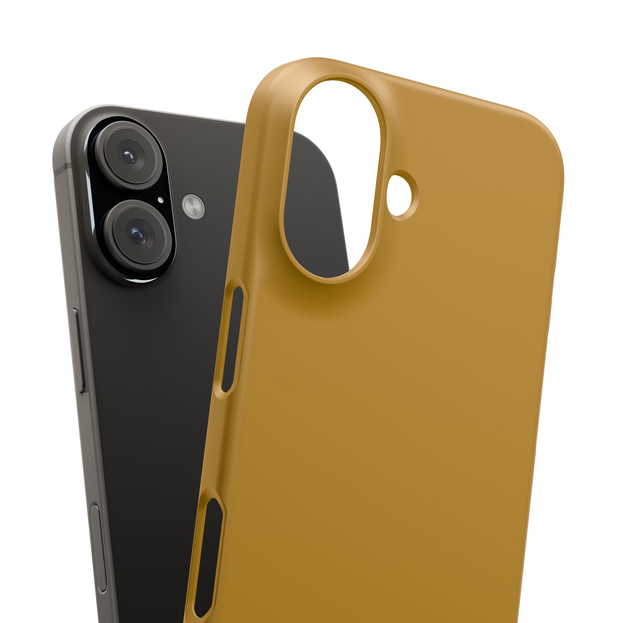 Dark Golden Rod iPhone 16 - Slim Phone Case