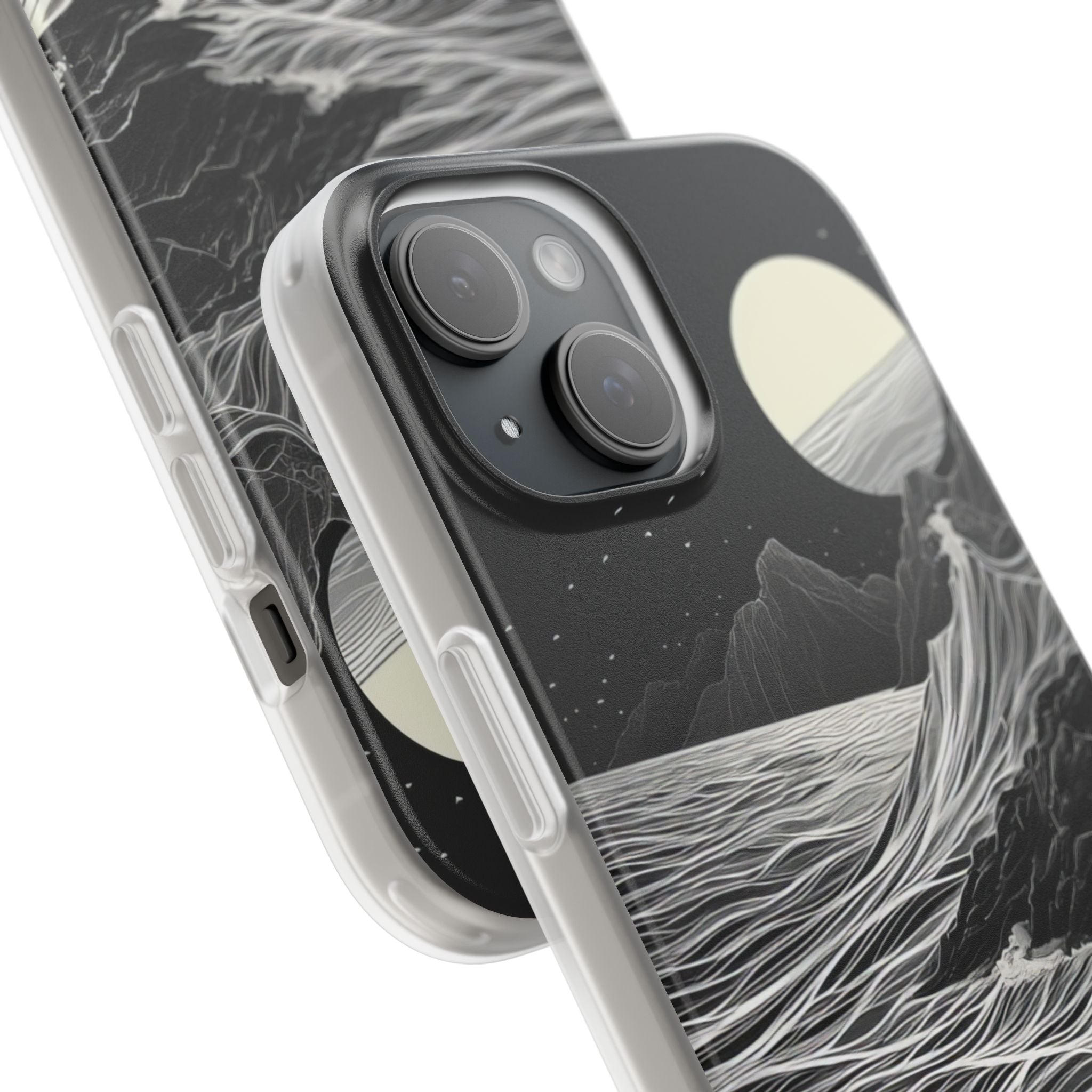 Moonlit Serenity | Flexible Phone Case for iPhone