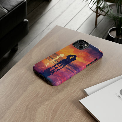 Seaside Sunset Embrace - Protective Phone Case