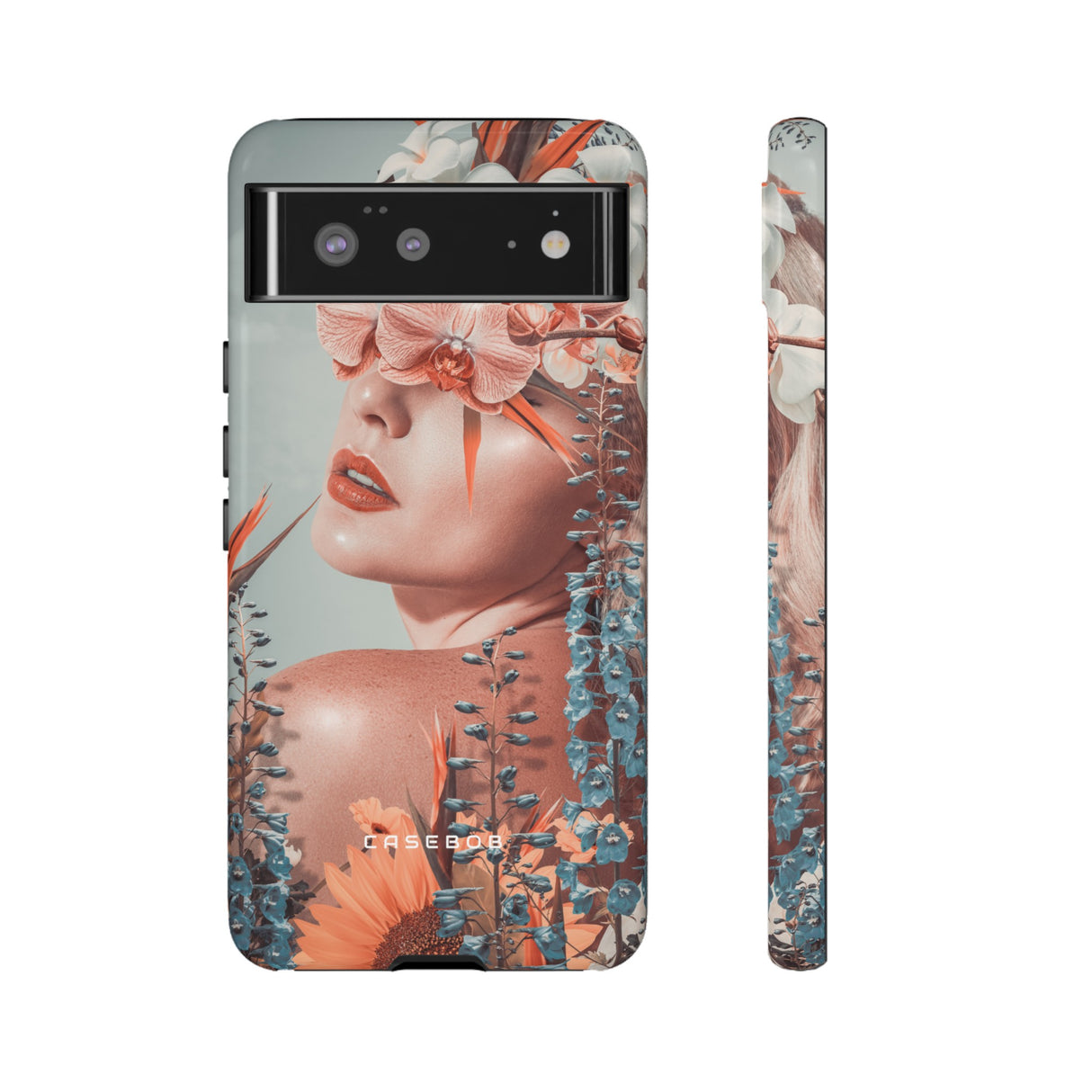 Contemporary Flowers - Protective Phone Case