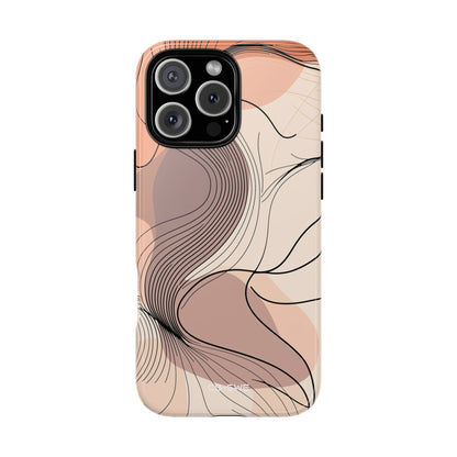 Gentle Waves Flow - iPhone Case