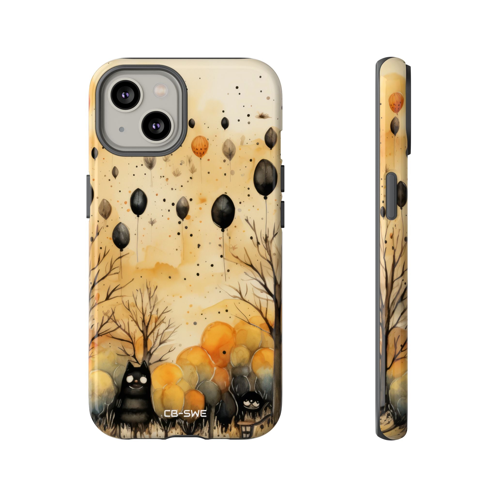Balloons Drift Skyward - iPhone Case