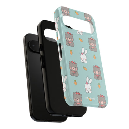 Bunnies Gather Carrots - Google Pixel Case
