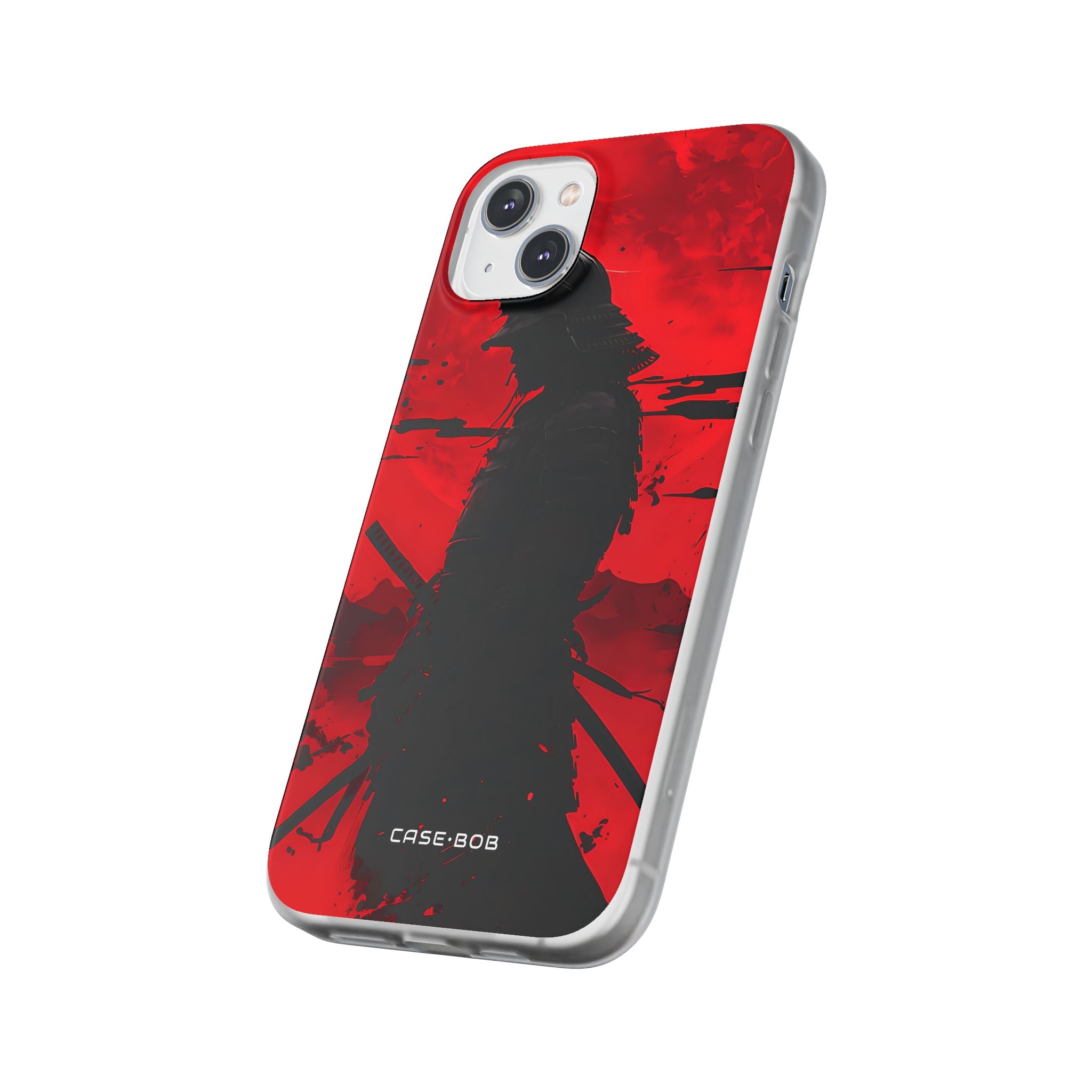Crimson Samurai iPhone 14 Plus Case - Soft